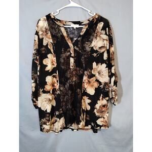 Siren Lily Floral Blouse
